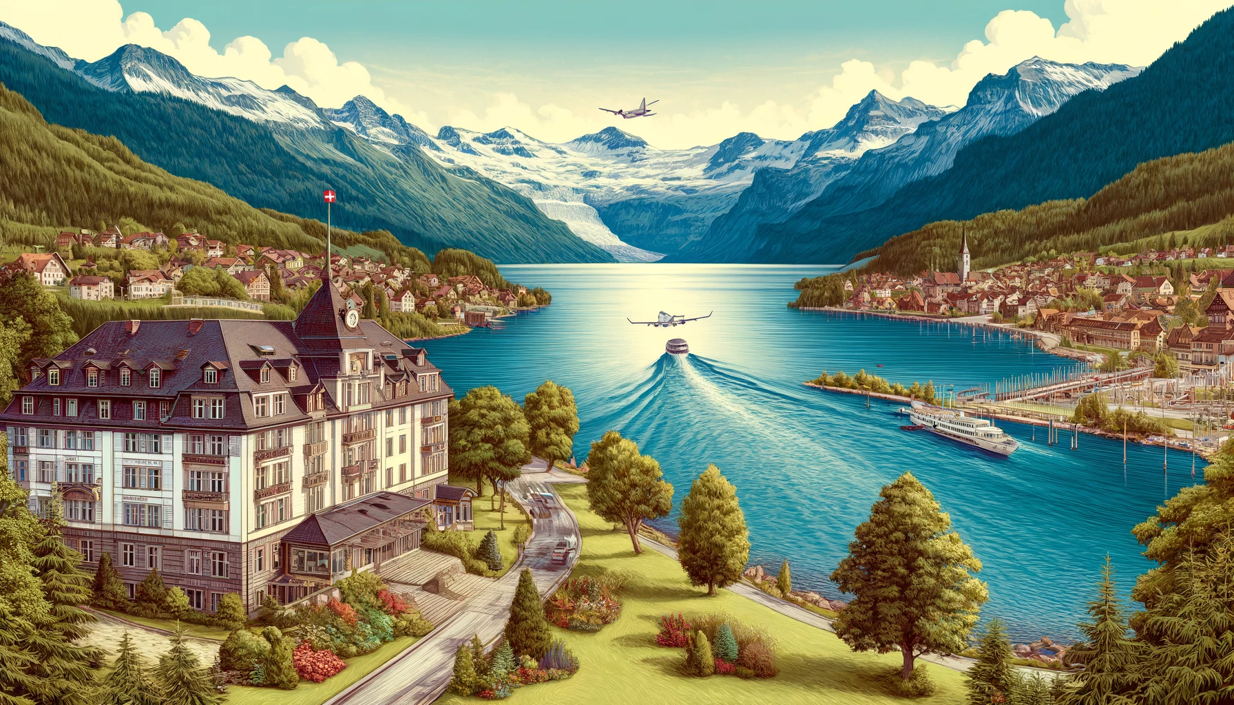 <span> Second Stop </span> Arrival in Interlaken