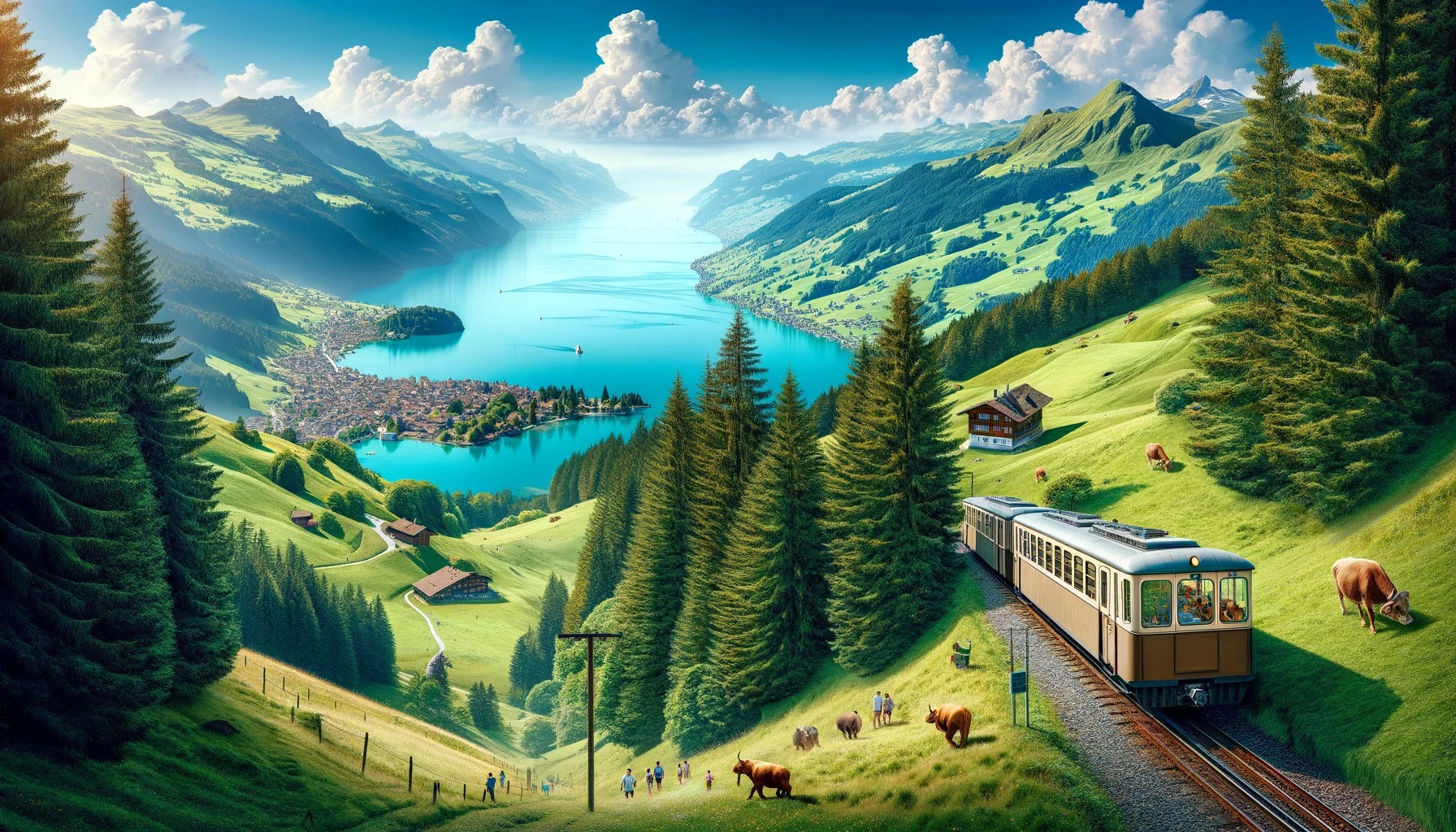 <span> Sixth Stop </span> Descent and Return to Brienz