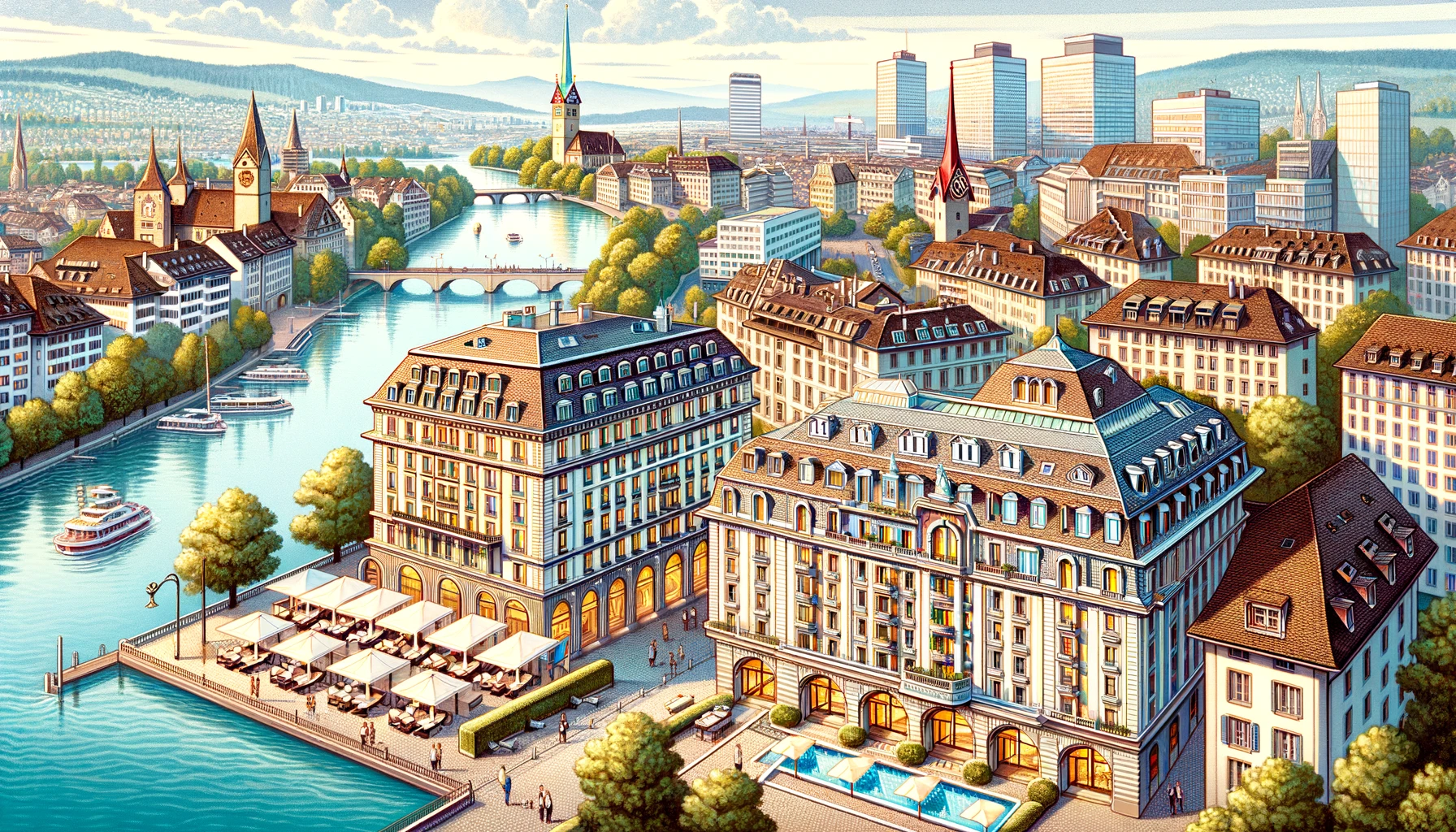<span> First Stop </span> Departure from Zurich/Bern/Basel